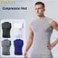 Áo Vest Nén, Thể Thao Body Shaper Nam Định Hình, Quần Lót Spandex Kiểm Soát Bụng Thời Trang