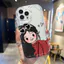 Ốp Lưng Cho Redmi Note 14 13 12 11 10 8 13T 14T 15T Pro A5 A3 A2 A1 14C 13C 12C 11A 10C 9A 9C Poco C75 C65 C61 C55 C31 Kem Sóng Cong Cạnh Họa Tiết Cô Gái Dễ Thương NYK435