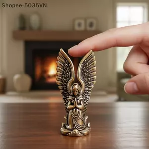 {AKIN} Tượng Thiên Thần Nhựa Trang Trí Tượng Nữ Thần Sáng Tạo Trang Trí Nhà Điêu Khắc Tâm Linh Độc Đáo Cho Phòng Ngủ Quà Tặng Phòng Khách {a}