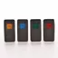 FANIELLAPOWELL Marine Rocker Switch, 4 Pin SPST Boat Rocker Switch, Chống nước ON- 12V 20A DPST LED Rocker Switch cho ATV