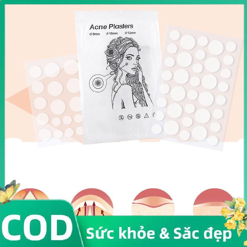 Trong Kho 36 Hydrocolloid Mụn Vá Không Thấm Nước Mụn Điều Trị Tại Chỗ Kem Che Khuyết Điểm Miếng Đệm Cá Tuyết