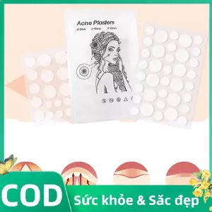 Trong Kho 36 Hydrocolloid Mụn Vá Không Thấm Nước Mụn Điều Trị Tại Chỗ Kem Che Khuyết Điểm Miếng Đệm Cá Tuyết