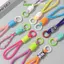 AN.MART Paracord Bện Dệt Móc Khóa Dây Bule Khẩn Cấp Sinh Tồn Bagpa Vòng Chìa Khóa Dây Đeo Cổ Tay Xe Nhăn Chìa Khóa VN