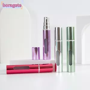 Bình Nước Hoa BORAGETE, Chai Atomizer Có Thể Đổ Lại 10ml, Máy Bơm Mùi Hương Di Động Với Xịt Mini Hộp Đựng Chất Lỏng Du Lịch