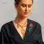 PNPIA- Tính khí cá tính, Trâm hoa mẫu đơn, Jaet nữ, Cardigan, Corsage, Ghim thời trang và tinh tế