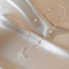 Bạc Gypsophila Ngọc Trai Zircon Bướm Vòng Cổ Nữ Cảm Thấy Nhẹ Sang Trọng Niche Xương Đòn Sang Trọng Sang Trọng Phụ Kiện Phù Hợp