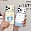 Dành Cho Realme C100 C100i C85 Pro C75X C73 C71 C67 C65S C65 C63 C61 C55 C53 C51 C51S C35 C33 C30S Ốp Điện Thoại Da PU Dễ Thương Chó Westie Hoa Anh Đào Nơ Hoạt Hình Vỏ Mềm