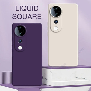 Dành Cho Vivo V40 V30 Lite Pro SE 4G 5G IDN Mềm Chống Sốc TPU Ốp Lưng Bảo Vệ Điện Thoại Ốp Lưng Cho Vivo V60 V60e V50 V50e Lite 4G 5G Silicon Lỏng Mềm Điện Thoại Phụ Kiện