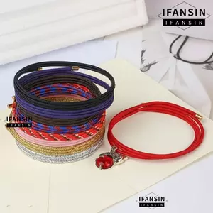 Vòng tay dây từ tính FANSIN, Dây từ tính có thể điều chỉnh chiều dài 51cm, Thiết kế mỏng mỏng đa năng Nhiều màu Vòng tay từ tính tự động Liên kết nam châm Làm đồ trang sức DIY