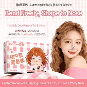 BANGNA Định Hình Mũi Miếng Lót Nhớ Mũi Định Hình Có Thể Điều Chỉnh Không Đánh Dấu Phù Hợp