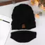 Bộ mặt nạ và mũ dệt kim ấm áp AA Beanie mùa đông có tai ấm nhẹ, vỏ Ne & Cheek cho thể thao ngoài trời VN
