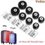 VVDZA 57-59MM Vali Phần Trục Linh Hoạt Im Lặng Thay Thế Bánh Xe Sửa Chữa