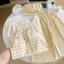 Đồ Ngủ Ba Mảnh Của Phụ Nữ Quần Short Ngắn Tay Quần Dài Ngọt Ngào Ve Áo Ren Lớn Ở Nhà