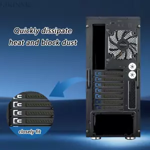 KIKIN 5 Cái 12cm Chống Bụi Kim Loại Khe Cắm PCI Bảo Vệ Cho Khe Cắm Thẻ Đồ Họa Chặn Bụi xâm Nhập Để Đảm Bảo Hệ Thống Cleanlines