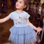 Váy công chúa siêu dễ thương in hình Kitty dễ thương mùa hè