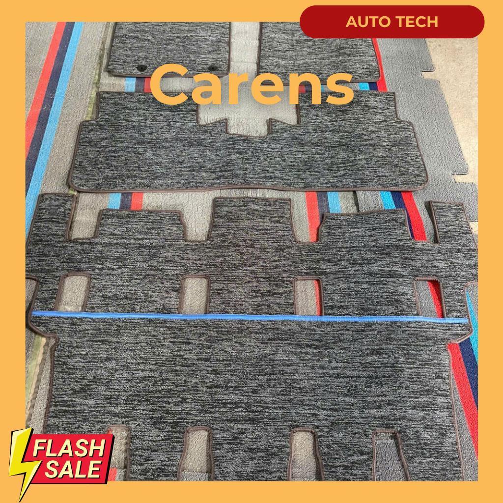 [May sẵn] [Carens] Thảm cước lót sàn xe ô tô Carens may sẵn bo viền theo form xe có khuy bấm, Xe Carens