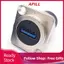Apill Dioche USB3.0 Đầu nối gắn bảng điều khiển từ cái sang ổ cắm USB loại D truyền dữ liệu ổn định cho tủ 86 (Vỏ màu đen)