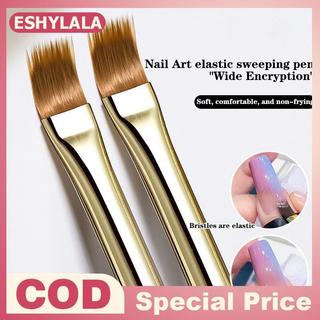 [Bea-t] Bàn chải nghệ thuật làm móng tay Bàn chải lót sọc đa chức năng Mô hình gợn nước Thiết kế DIY Bàn chải lông cứng Dụng cụ làm móng nghệ thuật [[mới]
