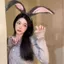 Crazy Zoo cos Thỏ Sĩ Quan Cảnh Sát Tai Băng Đô Dễ Thương Thỏ Cô Gái Ảnh Băng Đô Công Viên Giải Trí Mũ