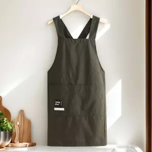 Nấu Ăn Tạp Dề Nhà Bếp Thoáng Khí Chống Mài Mòn Người Lớn Eo Tạp Dề Chống Mọc Mềm Nhà Hàng Quần Áo Làm Việc Nhà