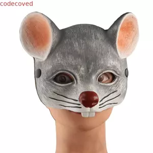 MOCOVED Mặt nạ Halloween Cá Tính Mới Lạ Trang Phục Chống Đỡ Mặt nạ Đảng Chơi Trang Trí Chống Đỡ Cosplay Phụ Kiện Dành Cho Nữ Mặt nạ nửa mặt