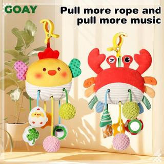 GOAY Giường Bé Treo Dây Rút Cổ Vũ Đồ Chơi Sơ Sinh Lục Lạc Kéo Dây Đồ Chơi Hoạt Hình Động Vật Đồ Chơi Montessori Giáo Dục Đồ Chơi Cho Bé VN