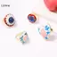 LUImo Vòng Trái Tim Nhỏ Giọt Dầu Nhẫn Vintage Hình Học Phong Cách Không Dị Ứng Trang Sức Dành Cho Nữ Lễ Hội Quà Tặng SBS