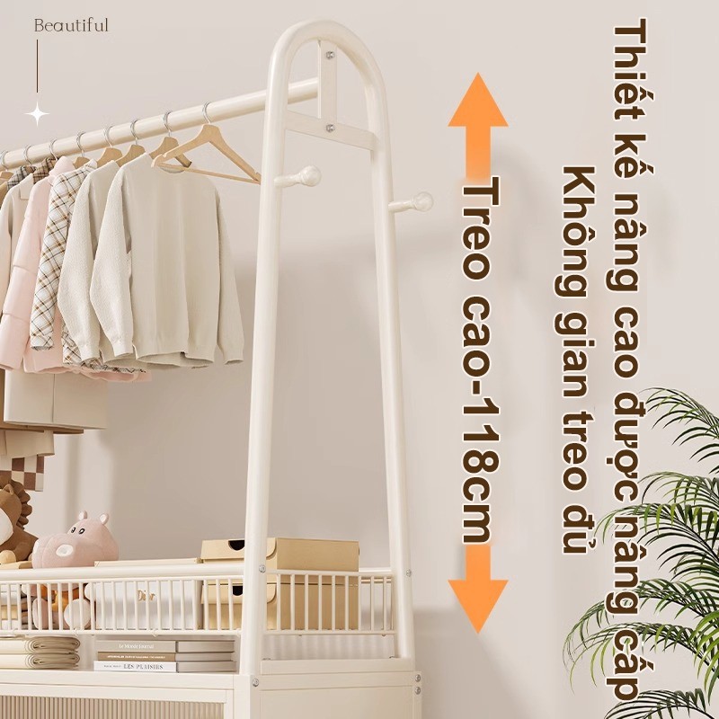 𝐎𝐥𝐢𝐟𝐞 Giá Treo Quần Áo Đa Chức Năng Móc Treo Đồ Phòng Ngủ Chữ A Giá Phơi Quần Áo Chống Bụi Công Suất Lớn
