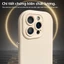 ốp lưng Ốp điện thoại di động nút tròn Apple 16pro thích hợp cho vỏ mềm iphone15promax vỏ điện thoại di động màu trơn Apple 17