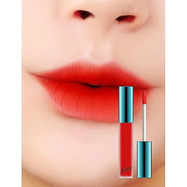 Son Kem Lì Bbia Last Velvet Lip Tint - 02 Extra Bounce 5g (Màu Đỏ Cam) full màu