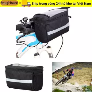 SNUGHOUSE Túi Đi Xe Đạp Giỏ Phản Quang Túi Ống Trước Pannier