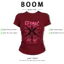 BOOM Áo Baby Tee Nữ Cotton Ôm Body-Áo Thun Ngắn Tay Y2K In Hình PhongCách Mùa Hè, Cổ Tròn Hàng Đầucách hàn quốc phong439