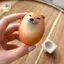 Sáng Tạo Shiba Inu Hình Quả Trứng Thực Tế PVC Trang Trí Bàn Làm Việc Trang Trí Cho Chó & Trứng Cho Văn Phòng Tại Nhà Quà Tặng Giáng Sinh Vui Vẻ ELWW