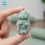 Tượng Thu Nhỏ 4 Tượng Sư Nhỏ Tượng Nhỏ Nhựa Điêu Khắc Bình Tĩnh Thiền Trang Trí Sân Vườn Cho Phòng Yoga Kệ Trưng Bày VN