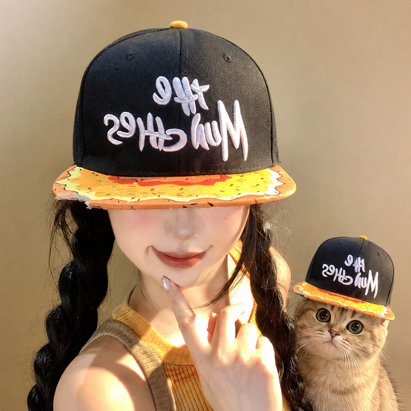 Mũ lưỡi trai hip-hop Mỹ, Dành Cho Cả Nam Và Nữ, Kiểu Dáng Hàn Quốc Thời Thượng, Phong Cách Đường Phố Cá Tính