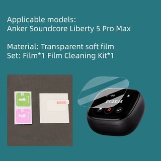 Dành Cho Anker Soundcore Liberty 5 Pro Max Bảo Vệ Màn Hình Độ Nét Cao Mềm Mềm Mại Chống Cháy Nổ Linh Hoạt Bảo Vệ Màn Hình Tai Nghe