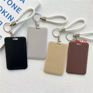DARON Bus Card Cover Đồ dùng học tập dành cho học sinh Thẻ tín dụng Thẻ làm việc Móc chìa khóa Móc khóa Huy hiệu giữ