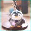 HK1 Penguin Plushie Móc khóa có kính râm Túi đựng máy ảnh Mini Túi dễ thương Charm KH1