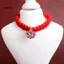Cổ chó con Phong cách Trung Quốc Trang trí chống cắn Bện Mèo con Lễ hội Trang trí cổ áo có chuông cho năm mới