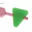 Bộ bóng nĩa điều chỉnh Luân xa thần kinh 128 Hz y tế với Búa phản xạ gõ tam giác để trị liệu Massage chữa bệnh bằng âm thanh