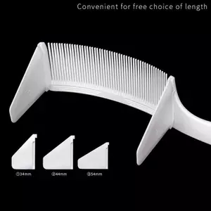 VFZ Máy Cạo Râu Cong Cắt Tóc Cắt Tóc Flat Topb Có Thước Chống Tĩnh Điện Salon Cắt Tóc Bàn Chải OTE