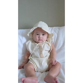 SET ROMPER KÈM MŨ CHO BÉ TRAI
