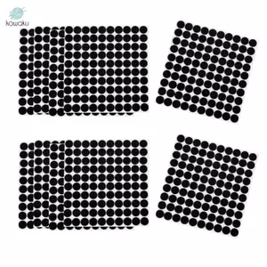 10 Tờ Nội Thất EVA Miếng Lót Tự Dính Chống Xốp Chân Cao Su Đen DIY