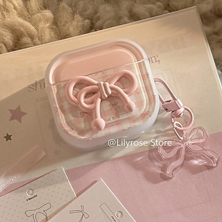 Ốp Tai Nghe Cho AirPods Pro3 [2025] AirPods Pro2 Pro 4 3 2 1 Dopamine Màu Apple Tai nghe không dây Màu Hồng Phong Cách Hàn Quốc