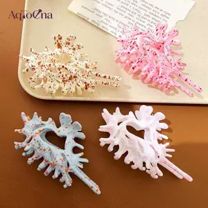 AqToCna Y2K Ốc Vuốt Tóc Ins Phong Cách Kẹp Tóc Phong Cách Lỏng Kim Loại Cá Mập Kẹp Cho Bé Gái Nữ Mũ Phụ Kiện Tóc AqToCna