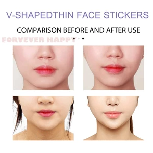 Miếng Dán Nâng Vô Hình Mặt V Mặt Miếng Dán Nâng Đai Định Hình Miếng Dán Cho Da Chắc Chắn Ẩn Nếp Nhăn