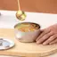 Cod thép không gỉ hấp trứng bát có nắp đậy Set container thực phẩm cho nhà bếp Bộ đồ ăn