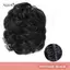 AqToCna Sợi Chịu Nhiệt Tổng Hợp Xoăn Sóng Tóc Lộn Xộn Bun Chignon Móng Vuốt Kẹp Đuôi Ngựa Cho Nữ Và Bé Gái Tiệc Cưới Hàng Ngày AqToCna