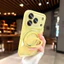 Ốp điện thoại giá đỡ từ kính màu đơn giản cho iPhone 17 Pro Max 13 14 15 16 pro max Bao gồm tất cả bảo vệ ống kính máy ảnh vỏ mềm Vỏ bảo vệ vỏ điện thoại