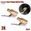 Van lốp 2 PC Clip-on 8mm Phụ kiện Adapter Đầu nối van đồng ô tô